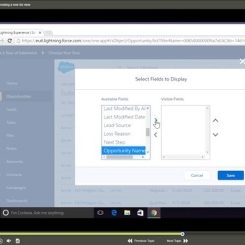 Salesforce Lightning 2018 E-Learning Kurs
