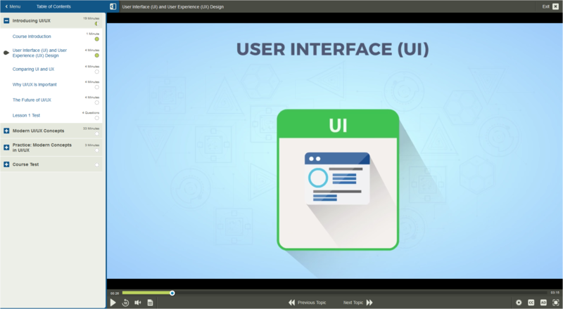 Exploring the Future of UI/UX E-Learning Kurs