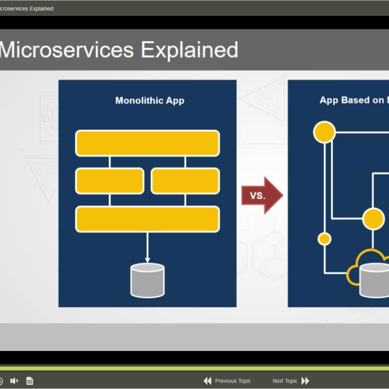 Microservices Architecture E-Learning Kurs
