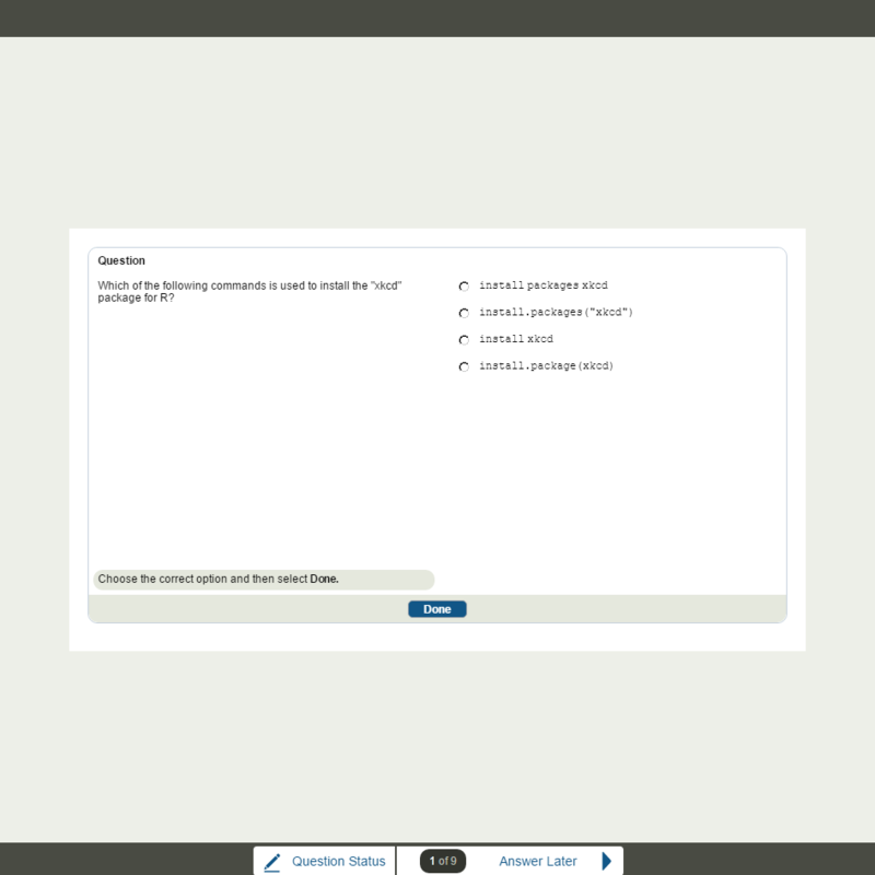 Introduction to R Programming E-Learning Kurs