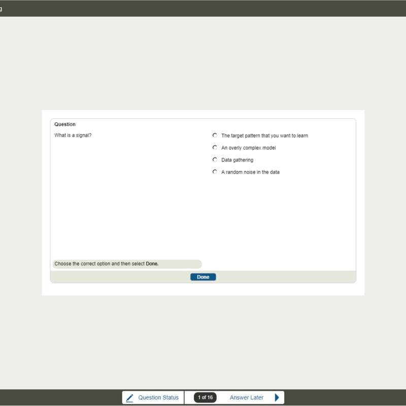 Exploring Machine Learning E-Learning Kurs