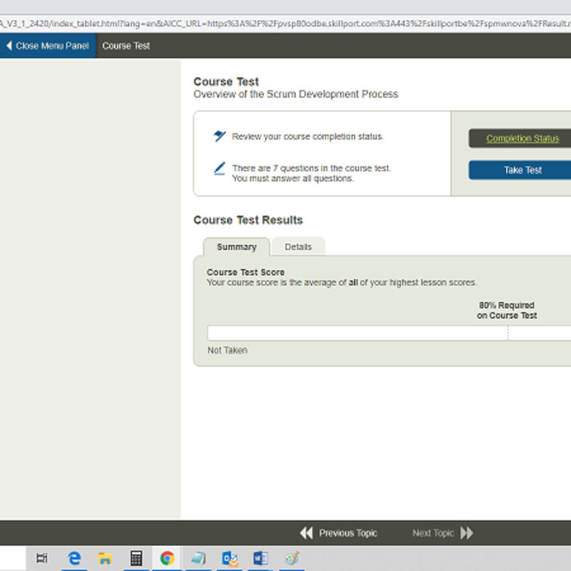 Certified Scrum Master CSM E-Learning Kurs