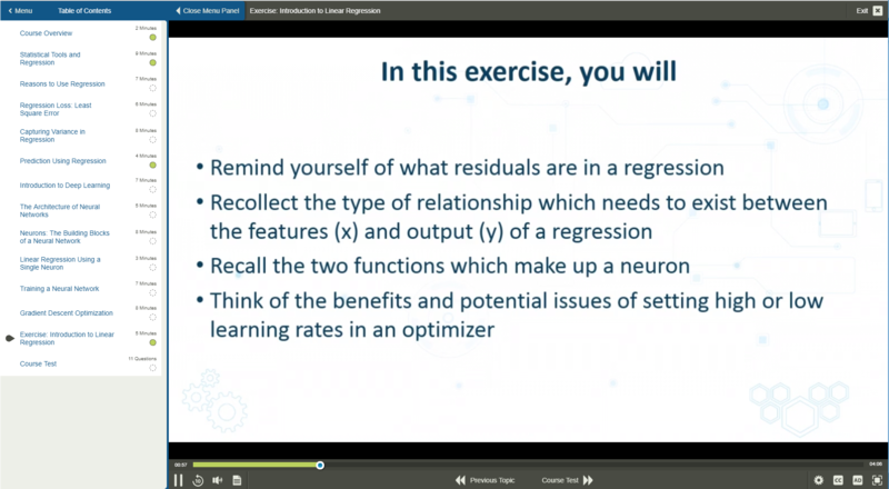Linear Regression Models E-Learning Kurs