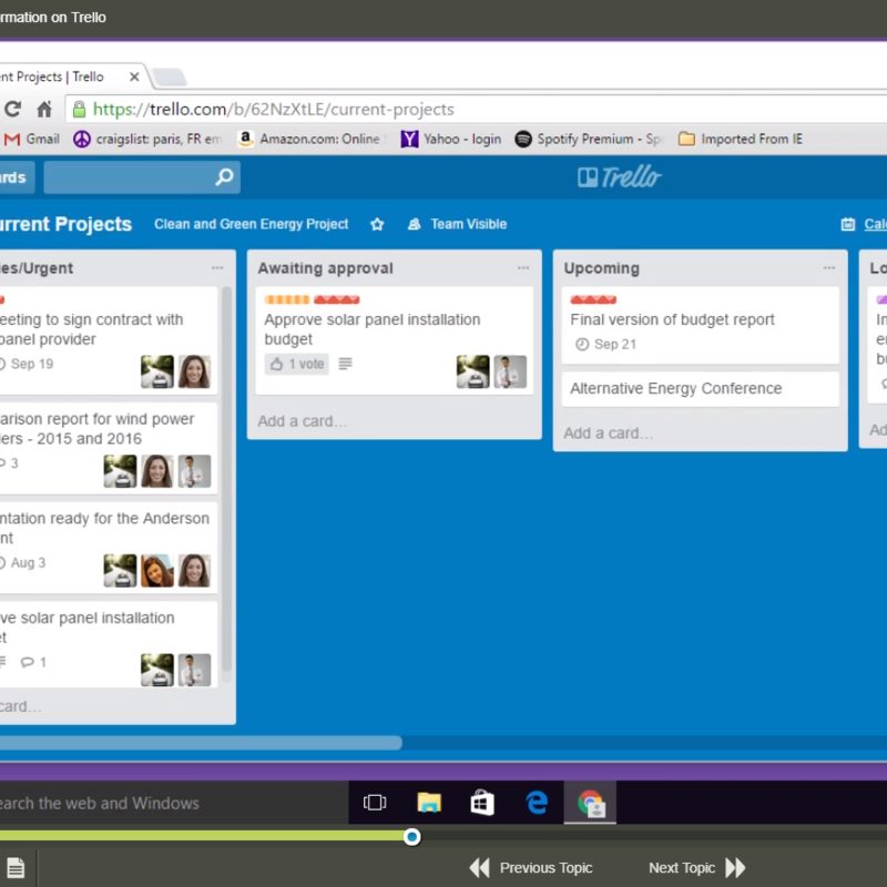 Trello E-Learning Kurs
