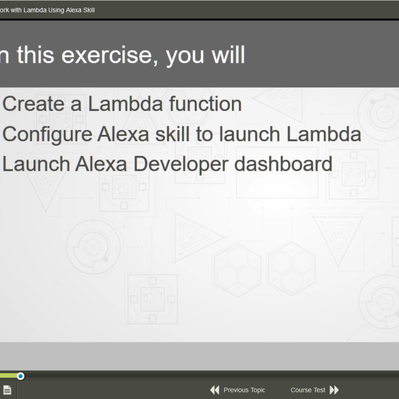 Amazon Alexa Skills E-Learning Kurs