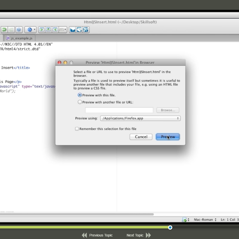 JavaScript Essentials E-Learning Kurs