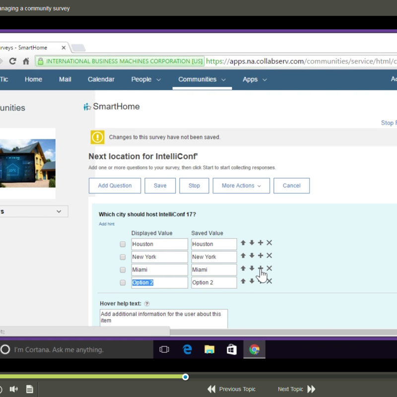 IBM Connections Cloud E-Learning Kurs