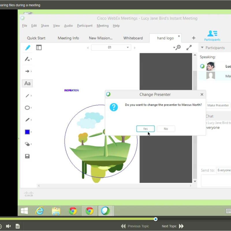 Cisco WebEx Windows E-Learning Kurs