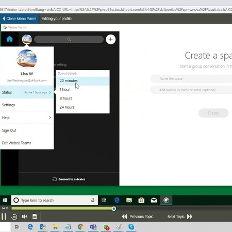 Cisco WebEx Teams E-Learning Kurs