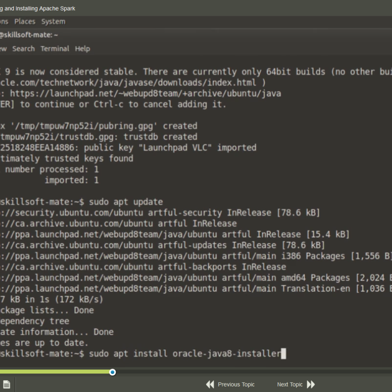 Big Data Development with Apache Spark E-Learning Kurs
