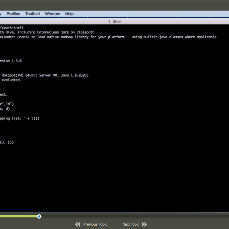 Apache Spark Advanced Topics E-Learning Kurs
