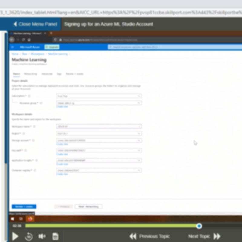 AI-900 Azure AI Fundamentals Ausbildung