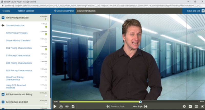 Architecting on Amazon Web Services E-Learning Kurs