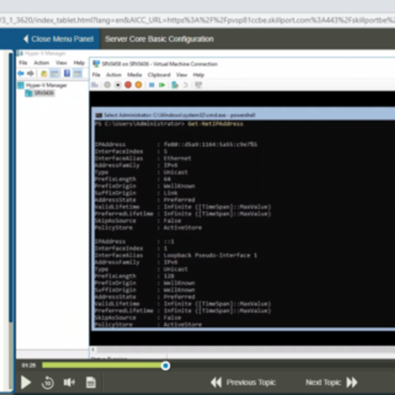Updating Your Skills to Server 2019 Ausbildung