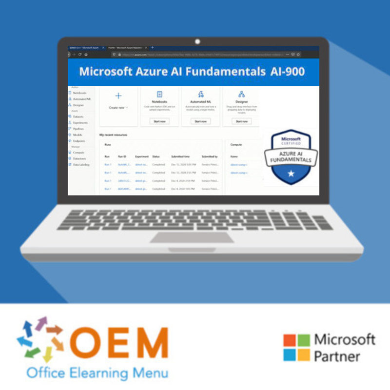 AI-900 Azure AI Fundamentals Ausbildung