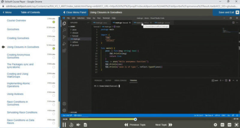 Advanced Programming in Go E-Learning Kurs