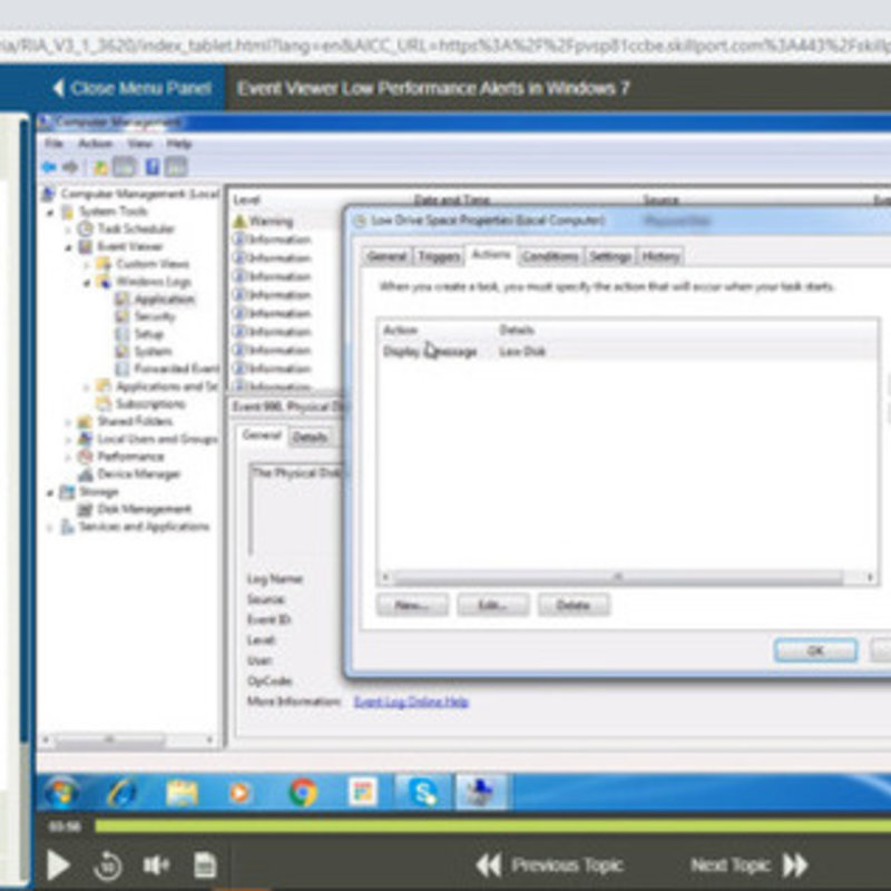 Microsoft Windows Performance Monitoring Ausbildung