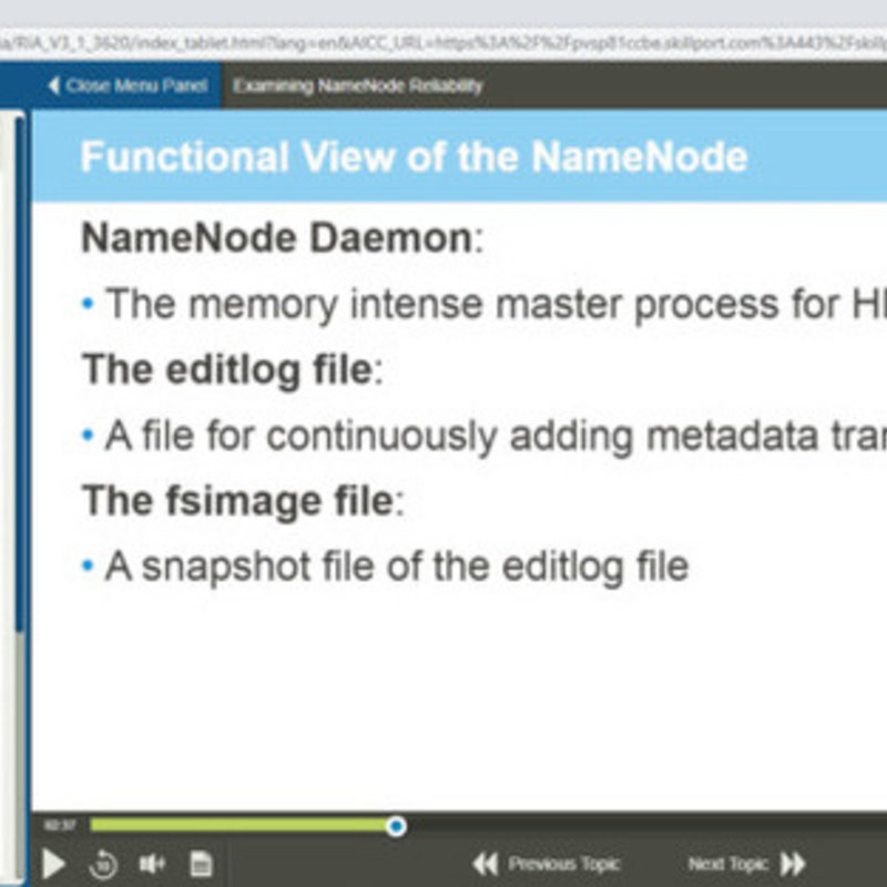 Hadoop Operations E-Learning Kurs