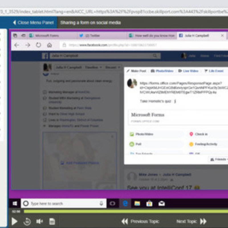 Microsoft Office 365 Forms E-Learning Kurs