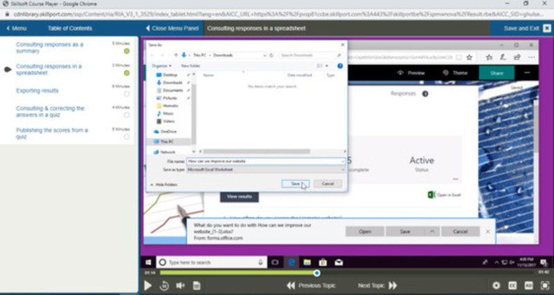 Microsoft Office 365 Forms E-Learning Kurs