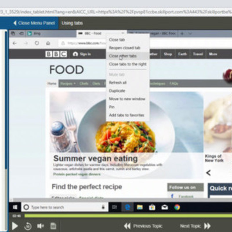 Microsoft Edge E-Learning Kurs
