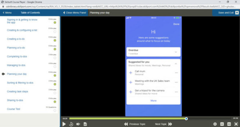 Microsoft To-Do E-Learning Kurs