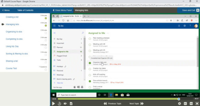 Microsoft To-Do E-Learning Kurs