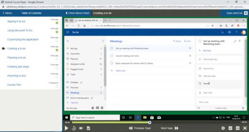 Microsoft To-Do E-Learning Kurs
