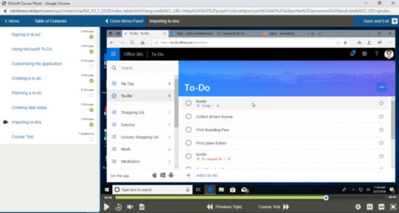 Microsoft To-Do E-Learning Kurs
