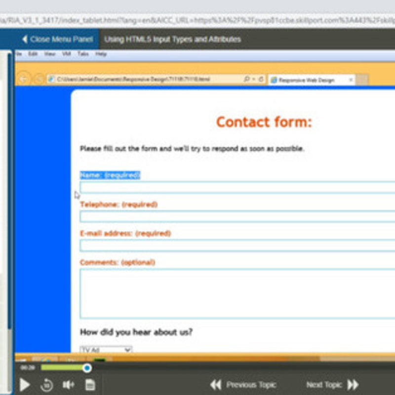Web Design Essentials - Responsive E-Learning Kurs