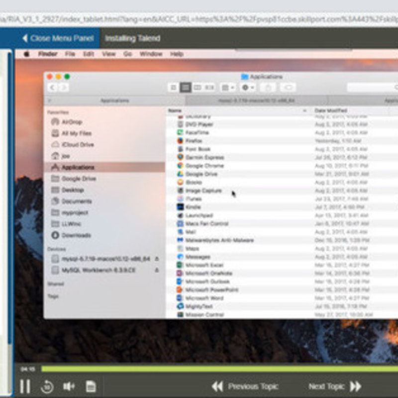 Talend Data Integration E-Learning Kurs