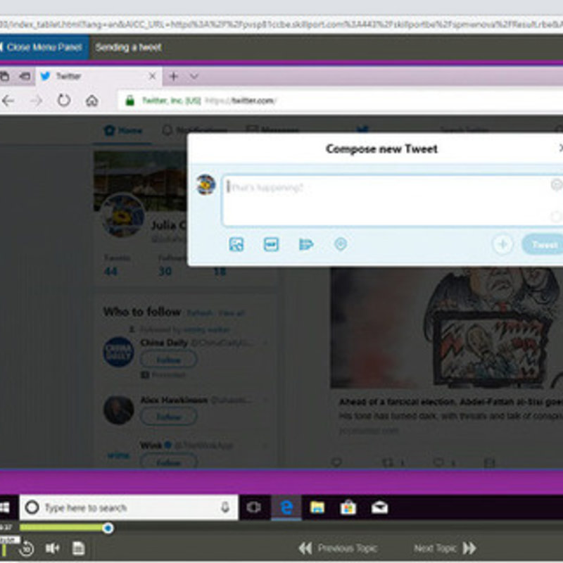 Twitter E-Learning Kurs