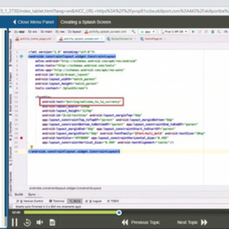 Mobile App Development on Android E-Learning Kurs
