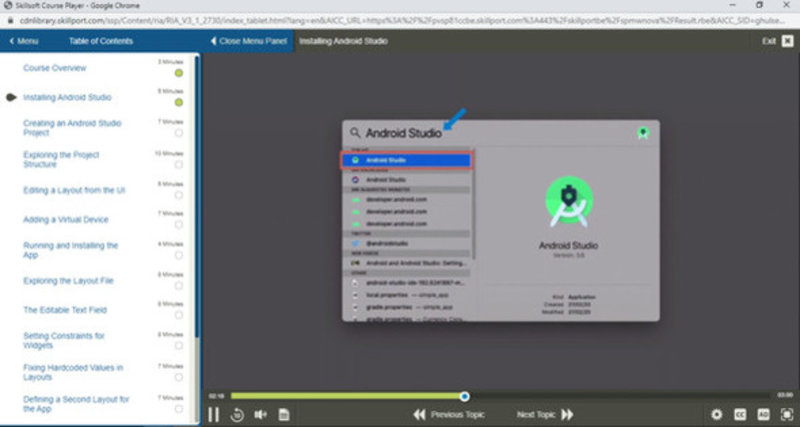 Mobile App Development on Android E-Learning Kurs