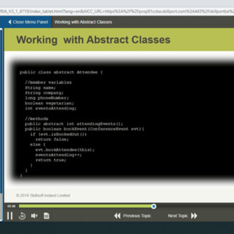 Object-Oriented Programming E-Learning Kurs