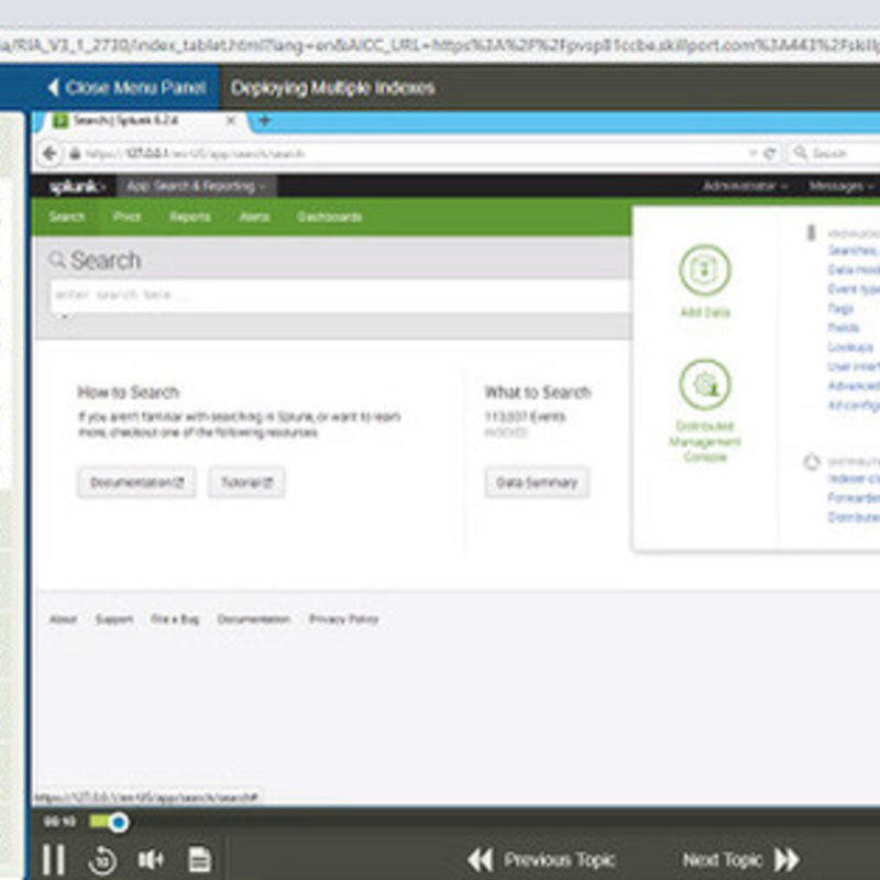 Operational Intelligence Fundamentals with Splunk E-Learning Kurs