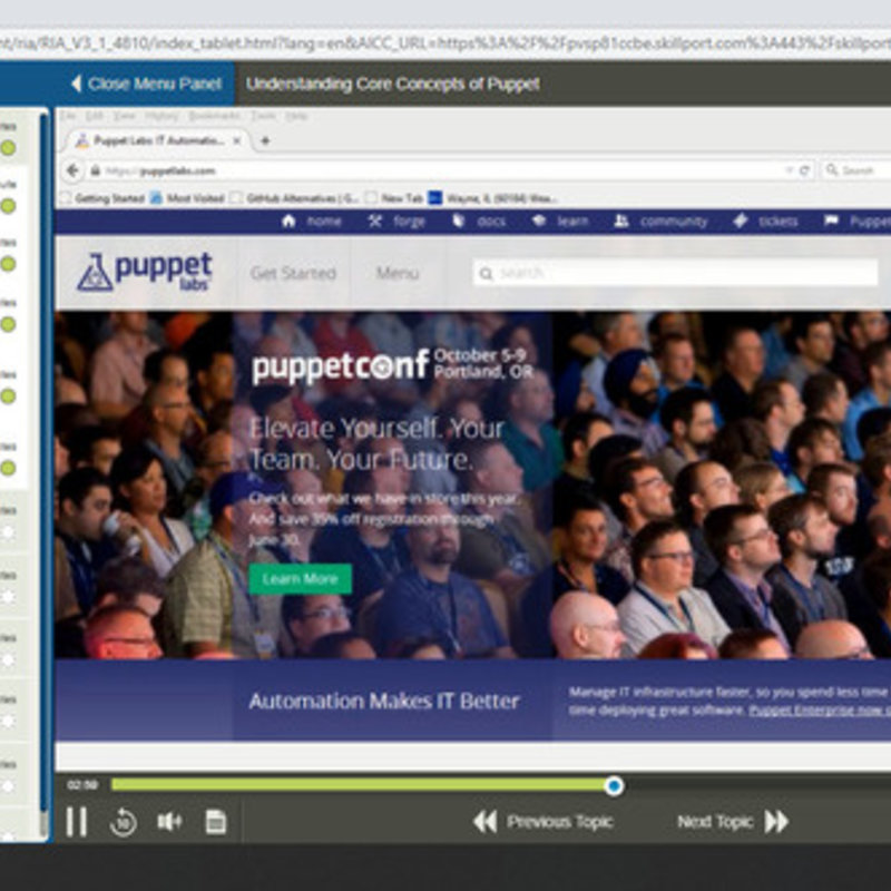 Using Puppet E-Learning Kurs