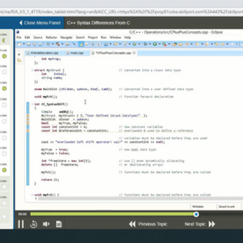 Programming in C++ E-Learning Kurs
