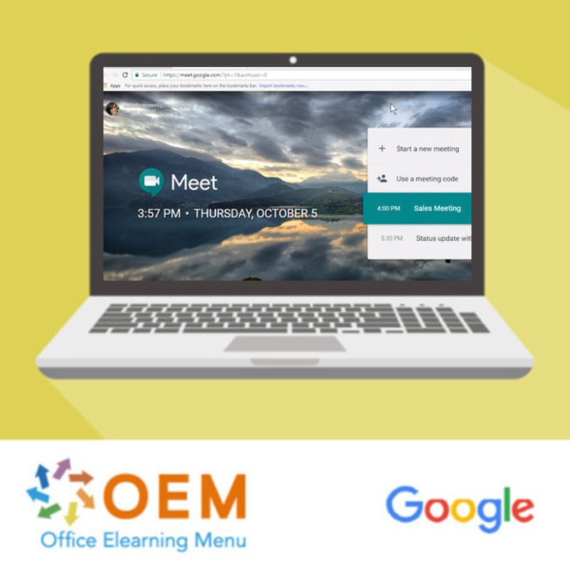 Google Hangouts Meet E-Learning Kurs
