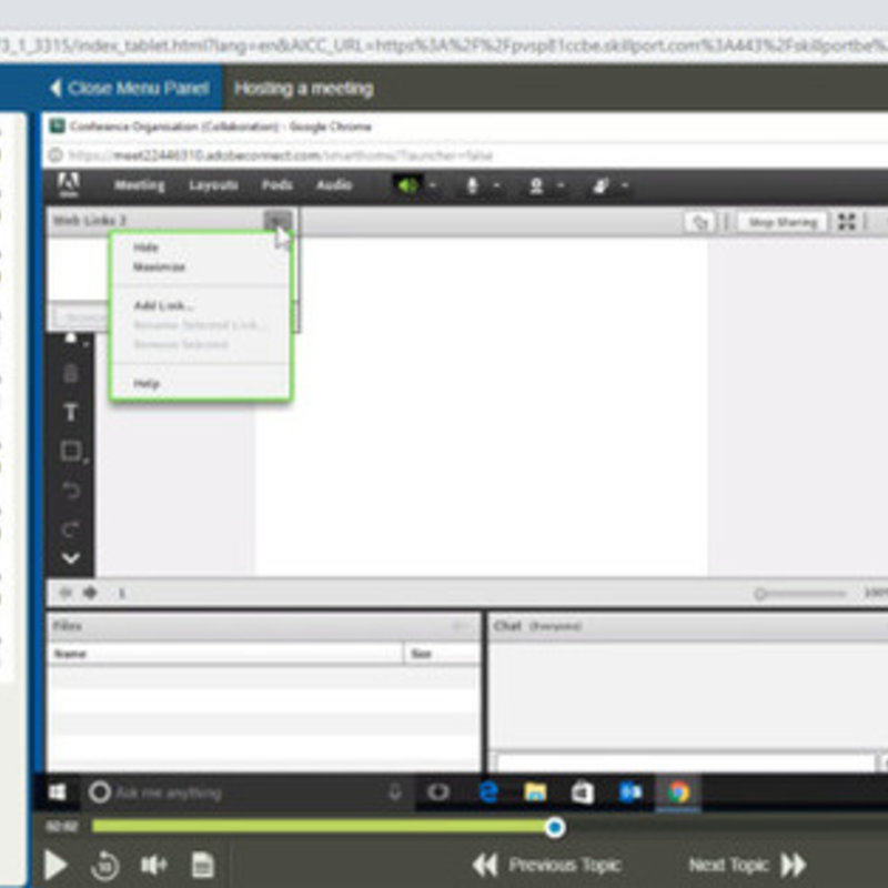 Adobe Connect Meetings E-Learning Kurs