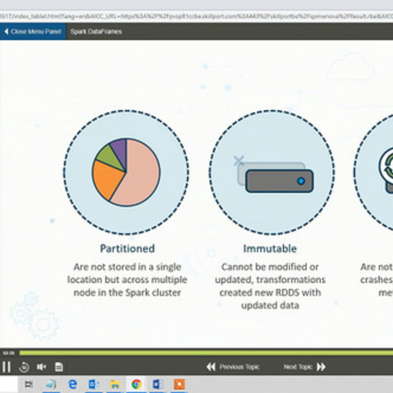 Accessing Data with Spark E-Learning Kurs
