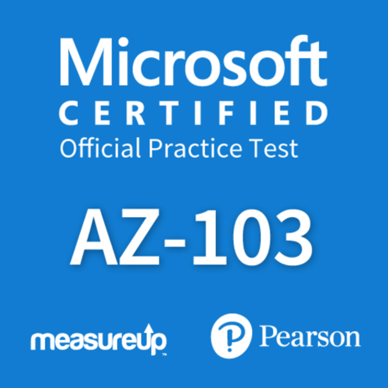 Microsoft Azure Administrator AZ-103 Proefexamen