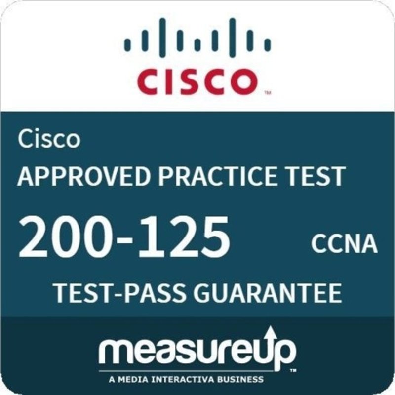 MeasureUp CISCO 200-125: Interconnecting Cisco Networking Devices: Accelerated v.3.0 (CCNAX) Proefexamen