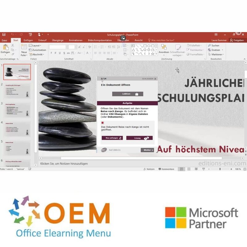 Kurs PowerPoint 2016 Grundlagen E-Learning