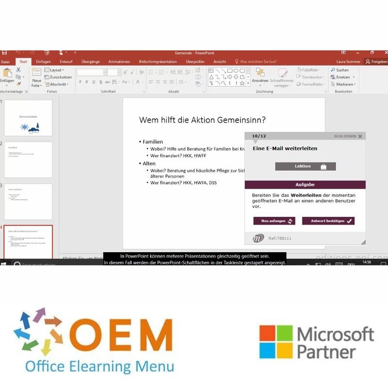 Kurs Microsoft Office 2016 Grundlagen Fortgeschritten Profi E-Learning