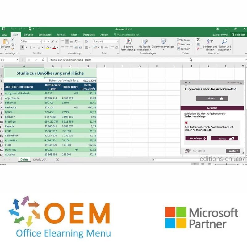 Kurs Microsoft Office 2016 Grundlagen E-Learning