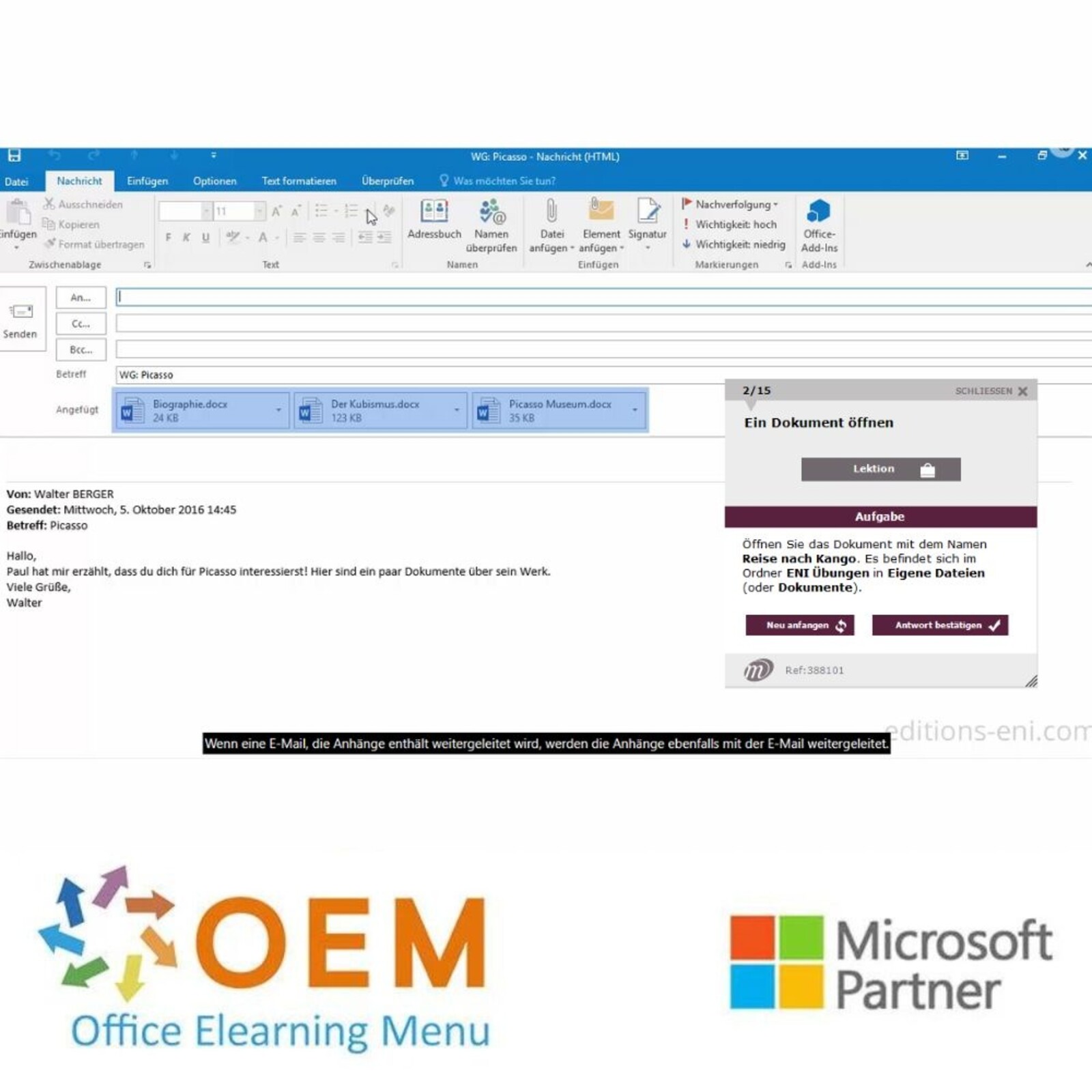 Microsoft Office 2016 Kurs Microsoft Office 2016 Fortgeschritten E-Learning