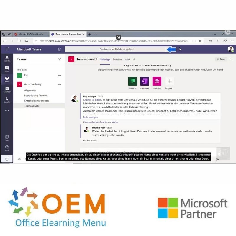 Kurs Microsoft Teams E-Learning