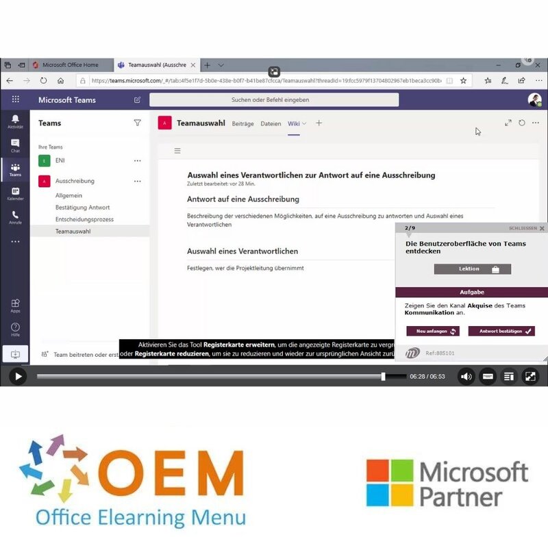 Kurs Microsoft Teams E-Learning