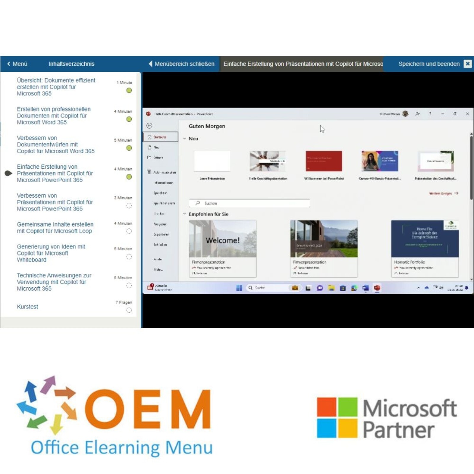 Microsoft Microsoft Copilot 365 E-Learning